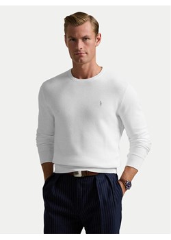 Polo Ralph Lauren Sweter 710918163504 Biały Regular Fit ze sklepu MODIVO w kategorii Swetry męskie - zdjęcie 187747919