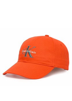 Calvin Klein Czapka z daszkiem Monologo Embroidery Baseball Cap LV04G5004G Pomarańczowy ze sklepu MODIVO w kategorii Czapki z daszkiem męskie - zdjęcie 187747939