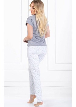 Bawełniana piżama damska 7 Heaven, Kolor szaro-biały, Rozmiar S, Momenti per me ze sklepu Primodo w kategorii Piżamy damskie - zdjęcie 187748288