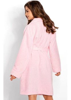 Szlafrok damski ciepły Jessica, Kolor różowy, Rozmiar S, Momenti per me ze sklepu Primodo w kategorii Szlafroki damskie - zdjęcie 187748428