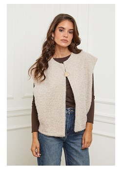 L'armoire de Suzette Kamizelka w kolorze beżowym ze sklepu Limango Polska w kategorii Kamizelki damskie - zdjęcie 187748675