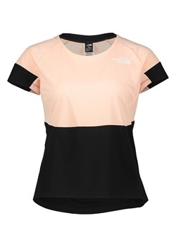 The North Face Koszulka trekkingowa &quot;Beshtor&quot; w kolorze jasnoróżowo-pomarańczowo-czarnym ze sklepu Limango Polska w kategorii Bluzki damskie - zdjęcie 187748888