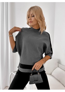 sweter daloria ciemnoszary one size ze sklepu UBRA w kategorii Swetry damskie - zdjęcie 187749129