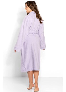 Długi szlafrok damski Paloma, Kolor liliowy, Rozmiar 3XL, Momenti per me ze sklepu Intymna w kategorii Szlafroki damskie - zdjęcie 187749357