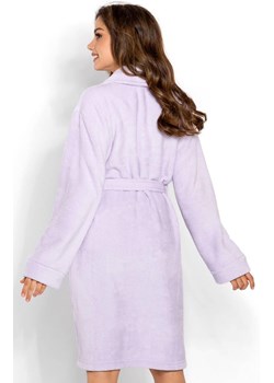 Szlafrok damski ciepły Violetta, Kolor liliowy, Rozmiar S, Momenti per me ze sklepu Intymna w kategorii Szlafroki damskie - zdjęcie 187749378