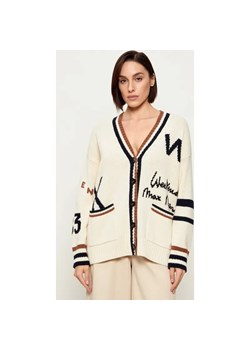 Weekend MaxMara Kardigan WKDBLASONE | Relaxed fit ze sklepu Gomez Fashion Store w kategorii Swetry damskie - zdjęcie 187749738