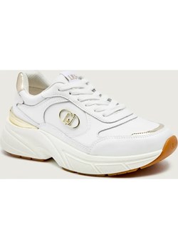 Liu Jo Skórzane sneakersy LJ01 01 ze sklepu Gomez Fashion Store w kategorii Buty sportowe damskie - zdjęcie 187749778