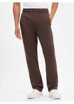 PEGADOR Męskie spodnie do biegania Mężczyźni Bawełna błotnisty jednolity ze sklepu vangraaf w kategorii Spodnie męskie - zdjęcie 187750087