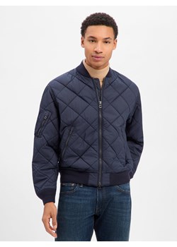 Polo Ralph Lauren Męska kurtka pikowana - Ghent Mężczyźni Sztuczne włókno granatowy jednolity ze sklepu vangraaf w kategorii Kurtki męskie - zdjęcie 187750105