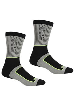 Regatta Skarpety turystyczne &quot;Samaris 2&quot; w kolorze szaro-czarnym ze sklepu Limango Polska w kategorii Skarpetki męskie - zdjęcie 187751565