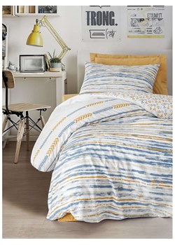 Mijolnir Komplet pościeli renforcé &quot;Dashon&quot; w kolorze biało-niebiesko-żółtym ze sklepu Limango Polska w kategorii Pościele - zdjęcie 187752116