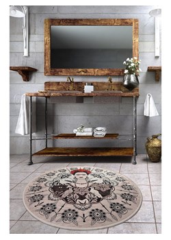 Mijolnir Dywanik łazienkowy w kolorze beżowo-czerwonym ze sklepu Limango Polska w kategorii Akcesoria łazienkowe - zdjęcie 187752156