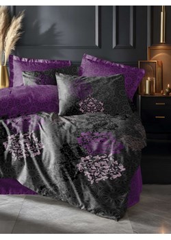 Mijolnir Komplet pościeli satynowej &quot;Leylazar&quot; w kolorze szaro-fioletowym ze sklepu Limango Polska w kategorii Pościele - zdjęcie 187752189