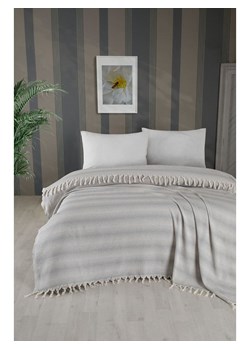 Mijolnir Narzuta &quot;Milo&quot; w kolorze kremowo-szarym ze sklepu Limango Polska w kategorii Tekstylia - zdjęcie 187752249