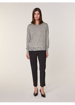Rodier Wełniany sweter w kolorze szarym ze sklepu Limango Polska w kategorii Swetry damskie - zdjęcie 187752385