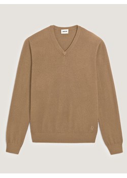 Rodier Wełniany sweter w kolorze jasnobrązowym ze sklepu Limango Polska w kategorii Swetry męskie - zdjęcie 187752436
