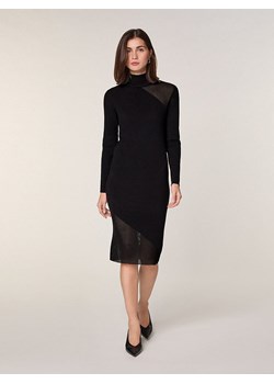 Rodier Wełniana sukienka w kolorze czarno-szarym ze sklepu Limango Polska w kategorii Sukienki - zdjęcie 187752457