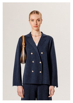 Rodier Wełniany blezer w kolorze granatowym ze sklepu Limango Polska w kategorii Marynarki damskie - zdjęcie 187752685