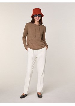 Rodier Wełniany sweter w kolorze jasnobrązowym ze sklepu Limango Polska w kategorii Swetry damskie - zdjęcie 187752715