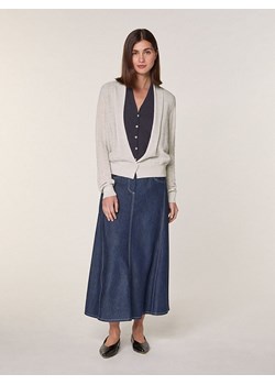 Rodier Wełniany kardigan w kolorze szarym ze sklepu Limango Polska w kategorii Swetry damskie - zdjęcie 187752757