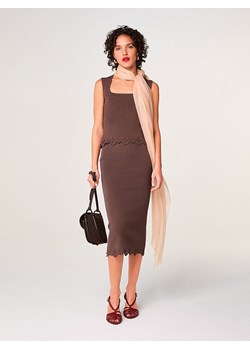 Rodier Top w kolorze brązowym ze sklepu Limango Polska w kategorii Bluzki damskie - zdjęcie 187752836