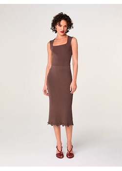 Rodier Spódnica w kolorze brązowym ze sklepu Limango Polska w kategorii Spódnice - zdjęcie 187752868