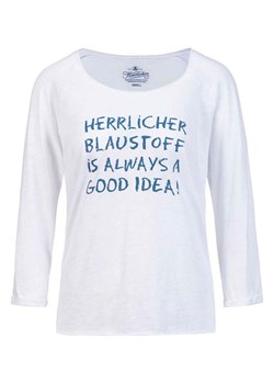 Herrlicher Koszulka w kolorze białym ze sklepu Limango Polska w kategorii Bluzki damskie - zdjęcie 187752918