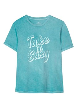 Herrlicher Koszulka w kolorze turkusowym ze sklepu Limango Polska w kategorii Bluzki damskie - zdjęcie 187753068