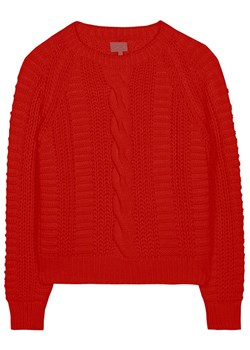 Herrlicher Sweter &quot;Nelline&quot; w kolorze czerwonym ze sklepu Limango Polska w kategorii Swetry damskie - zdjęcie 187753278