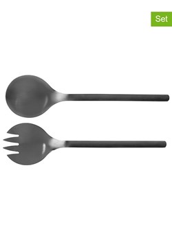 Wenko 2-częściowy zestaw &quot;Nagy&quot; w kolorze czarnym - dł. 29 cm ze sklepu Limango Polska w kategorii Sztućce - zdjęcie 187753439