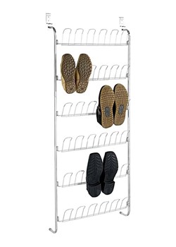 Wenko Regał w kolorze srebrnym na buty - 59 x 151 x 14 cm ze sklepu Limango Polska w kategorii Szafy - zdjęcie 187754167