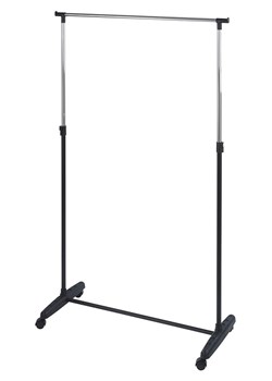 Wenko Stojak w kolorze czarnym na ubrania - 90 x 170 x 38 cm ze sklepu Limango Polska w kategorii Szafy - zdjęcie 187754216