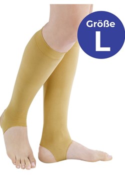 Maximex Pończochy podtrzymujące w kolorze beżowym ze sklepu Limango Polska w kategorii Skarpetki męskie - zdjęcie 187754706