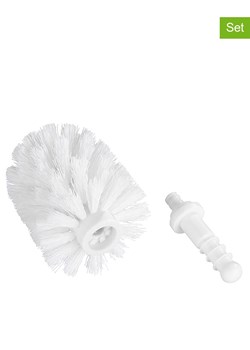 Wenko Wymienne główki  (2 szt.) w kolorze białym do szczotki WC - Ø 8,5 cm ze sklepu Limango Polska w kategorii Akcesoria łazienkowe - zdjęcie 187755147