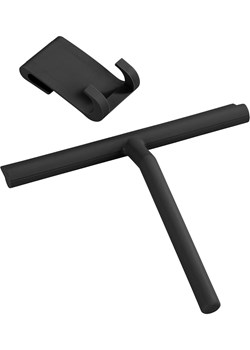 Wenko Ściągaczka prysznicowa &quot;Mola&quot; w kolorze czarnym - 21 x 24,5 x 4 cm ze sklepu Limango Polska w kategorii Akcesoria łazienkowe - zdjęcie 187755508