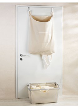 Wenko Wiszący kosz w kolorze beżowym na pranie - 65 l ze sklepu Limango Polska w kategorii Akcesoria łazienkowe - zdjęcie 187756079