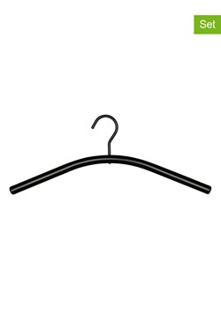 Wenko Wieszaki (2 szt.) &quot;Neo&quot; w kolorze czarnym - 44,5 x 17,5 cm ze sklepu Limango Polska w kategorii Szafy - zdjęcie 187756159