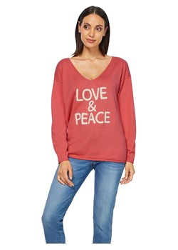 Heine Sweter w kolorze koralowym ze sklepu Limango Polska w kategorii Swetry damskie - zdjęcie 187756668