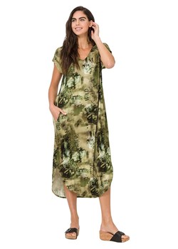 Heine Sukienka w kolorze khaki ze sklepu Limango Polska w kategorii Sukienki - zdjęcie 187756797