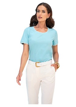 Heine Koszulka w kolorze turkusowym ze sklepu Limango Polska w kategorii Bluzki damskie - zdjęcie 187756957