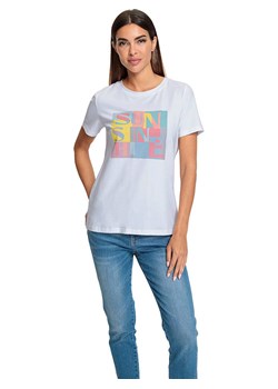 Heine Koszulka w kolorze białym ze sklepu Limango Polska w kategorii Bluzki damskie - zdjęcie 187756995