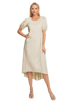 Heine Sukienka w kolorze beżowym ze sklepu Limango Polska w kategorii Sukienki - zdjęcie 187757106