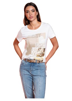 Heine Koszulka w kolorze białym ze sklepu Limango Polska w kategorii Bluzki damskie - zdjęcie 187757338