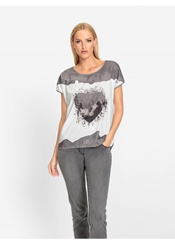 Heine Koszulka w kolorze szaro-białym ze sklepu Limango Polska w kategorii Bluzki damskie - zdjęcie 187757457