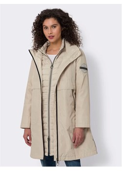 Heine Kurtka przejściowa 3w1 w kolorze beżowym ze sklepu Limango Polska w kategorii Kurtki damskie - zdjęcie 187757617