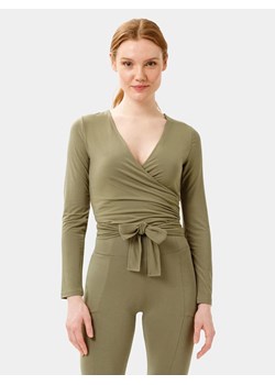 Les Lunes Bluzka sportowa &quot;Luna&quot; w kolorze khaki ze sklepu Limango Polska w kategorii Bluzki damskie - zdjęcie 187757665