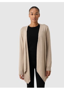 Les Lunes Kardigan &quot;Lila&quot; w kolorze beżowym ze sklepu Limango Polska w kategorii Swetry damskie - zdjęcie 187757708