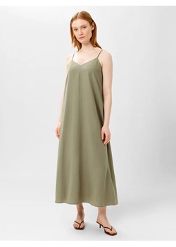 Les Lunes Sukienka &quot;Piiper&quot; w kolorze khaki ze sklepu Limango Polska w kategorii Sukienki - zdjęcie 187758087