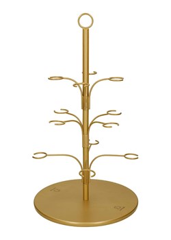 Artesa Stojak w kolorze złotym na szklanki - wys. 54 x Ø 34 cm ze sklepu Limango Polska w kategorii Misy i tace dekoracyjne - zdjęcie 187758788