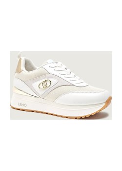 Liu Jo Skórzane sneakersy MAXI WONDER 97 BIS ze sklepu Gomez Fashion Store w kategorii Buty sportowe damskie - zdjęcie 187759239